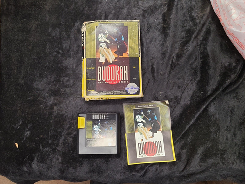 Budokan: The Martial Spirit (Sega Genesis, 1990) Complete In Box With Manual - Picture 4 of 5