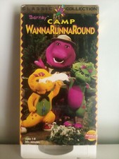 Barney's Camp WannaRunnaRound🌳🛶(VHS-1997) Classic Collection/+1 Ship~Buy3Get1!