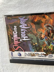 Shining the Holy Ark (Sega Saturn) - Case, Disc, Book & Foam Insert - USED 1996