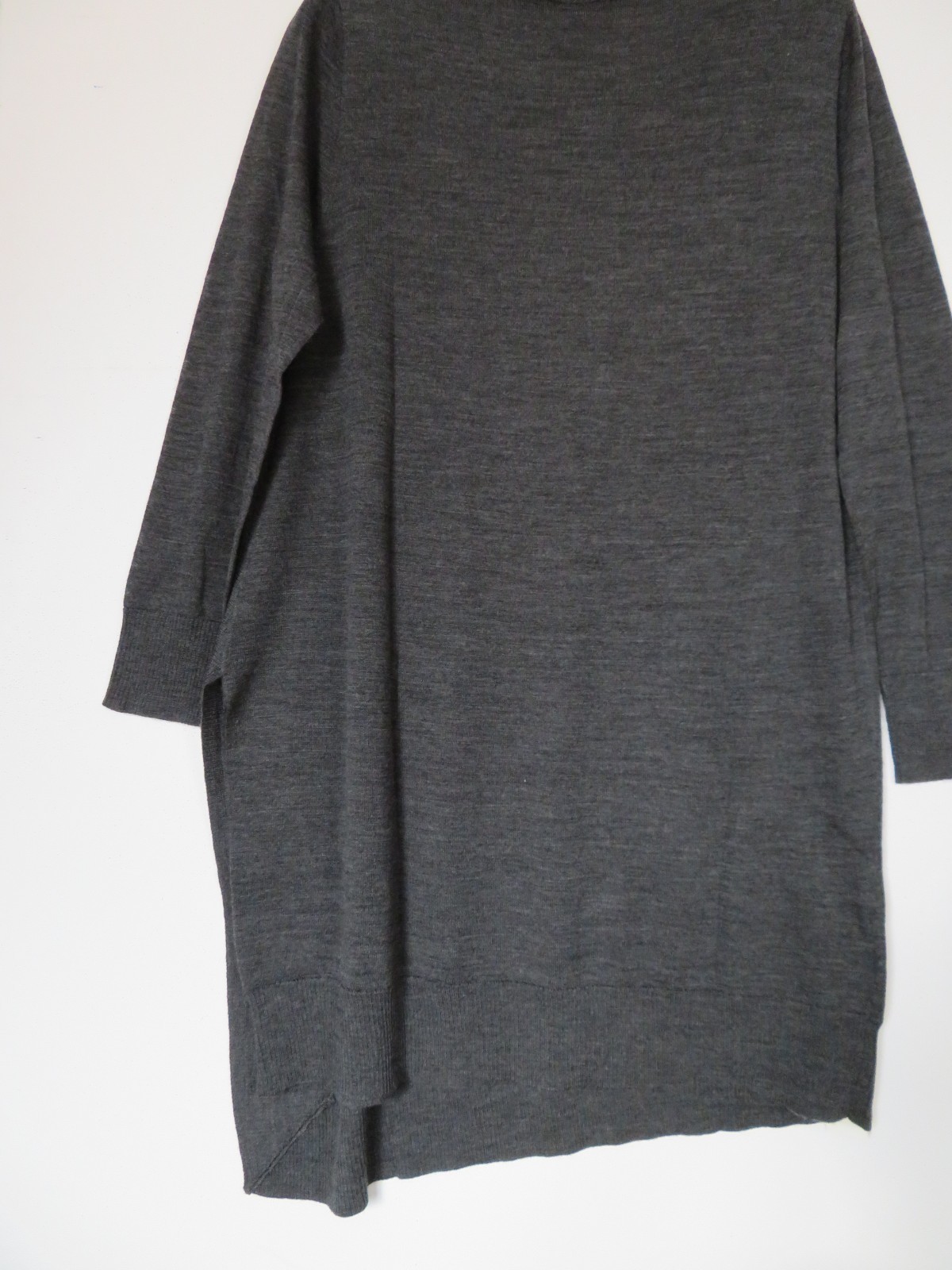 RRP POETRY, 16 UK, 100% Lana Merino Merino Merino Double Front Strati Asimmetrico Tunica dbb19b RRP POETRY, 16 UK, 100% Lana Merino Merino Merino Double Front Strati Asimmetrico Tunica dbb19b