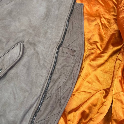Chaqueta de bombardero de cuero vintage Chevignon Flying Wear XL - Imagen 8 de 12