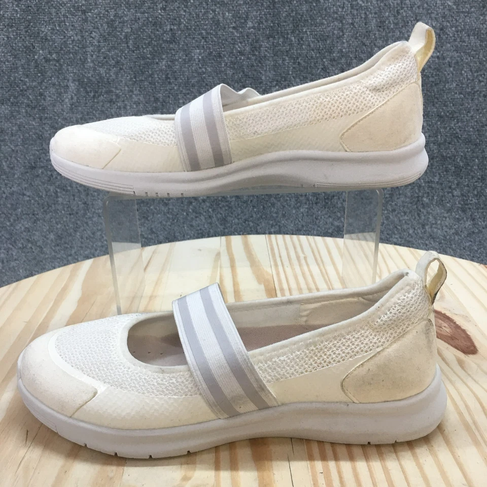 Туфли женские Easy Spirit 6 M Segear Mary Jane белые искусственная кожа комфортные низкие - Изображение 2 из 4