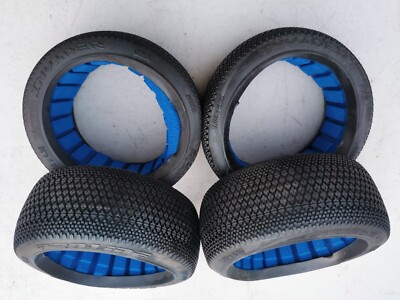 Proline Invader Proline Invader M4 super soft Tyre and insert tyre set for 1/8 buggy ...