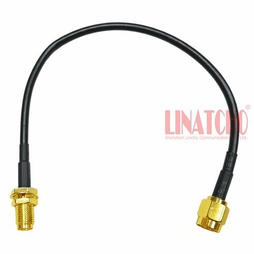 20 cm RG174 SMA hembra a SMA macho pequeño SMA M-F antena puente coaxial - Imagen 5 de 10