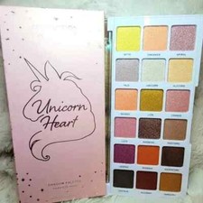 I Heart Makeup Revolution Unicorn Heart Glow Shadow Palette Vegan New & Boxed