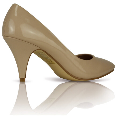 DAMEN-PUMPS HALBHOHER ABSATZ ARBEIT FREIZEIT BÜROSCHUHE GRÖSSE 3-8 - Bild 53 von 54