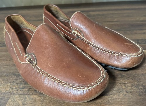 GH Bass Premium Collection Herren Braun Fahren Leder Halbschuhe Dylan Größe 10