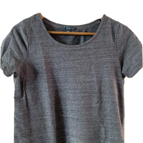 Anthropologie T-Shirt Etuikleid Taschen blau Fleur blau Baumwolle Modal Gr. Small - Bild 14 von 24