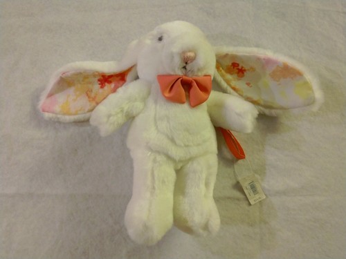 NWT Baby Gap Girls Bunny Rabbit Easter Plush Purse Bag - Picture 1 of 2