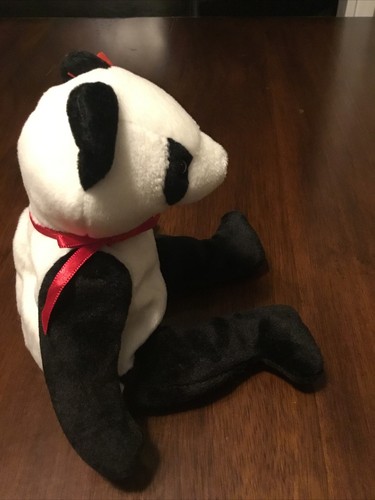 TY beanie baby Fortune panda bear panda - Picture 4 of 12