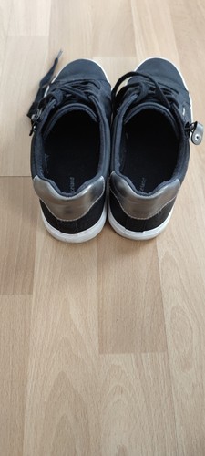 Schwarze Turnschuhe/Sneaker Größe 38 Glitzer - Bild 3 von 5