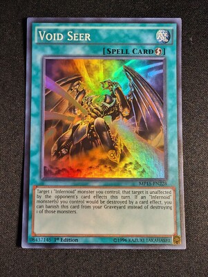 Yugioh - Void Seer MP15-EN228 1st Edition Super Rare NM