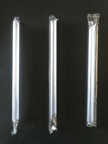 Lot Individual Wrapped Wide Fat Jumbo Boba Bubble Tea Smoothie Straws 7-7/8" L - Picture 9 of 10
