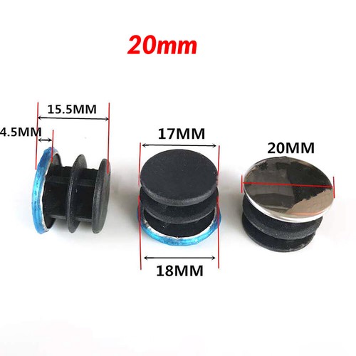 16 mm ~ 60 mm estremità di copertura rotonda inserti spina tubo coperchio tubo acciaio inox - Foto 9 di 14