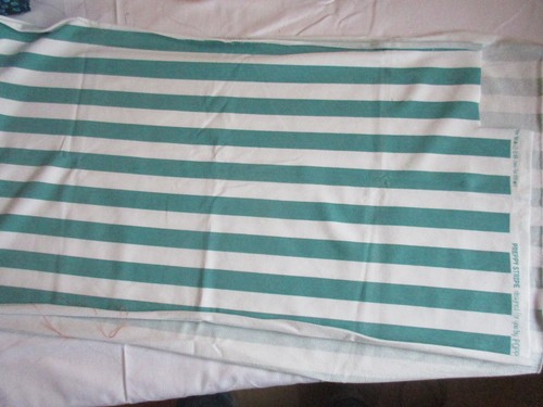 30/150 cm plus Anschnitt, Stoffrest, Sweat, Streifen, by Poppy - Bild 2 von 3