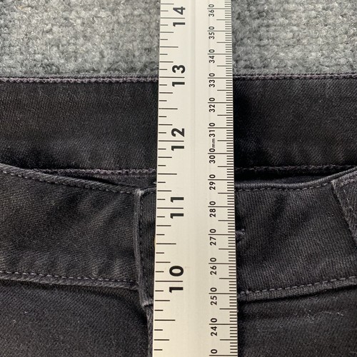 LL Bean Women’s High Rise Skinny Jeans Black Denim Size 28 x 31.5 - 第 9/15 張圖片
