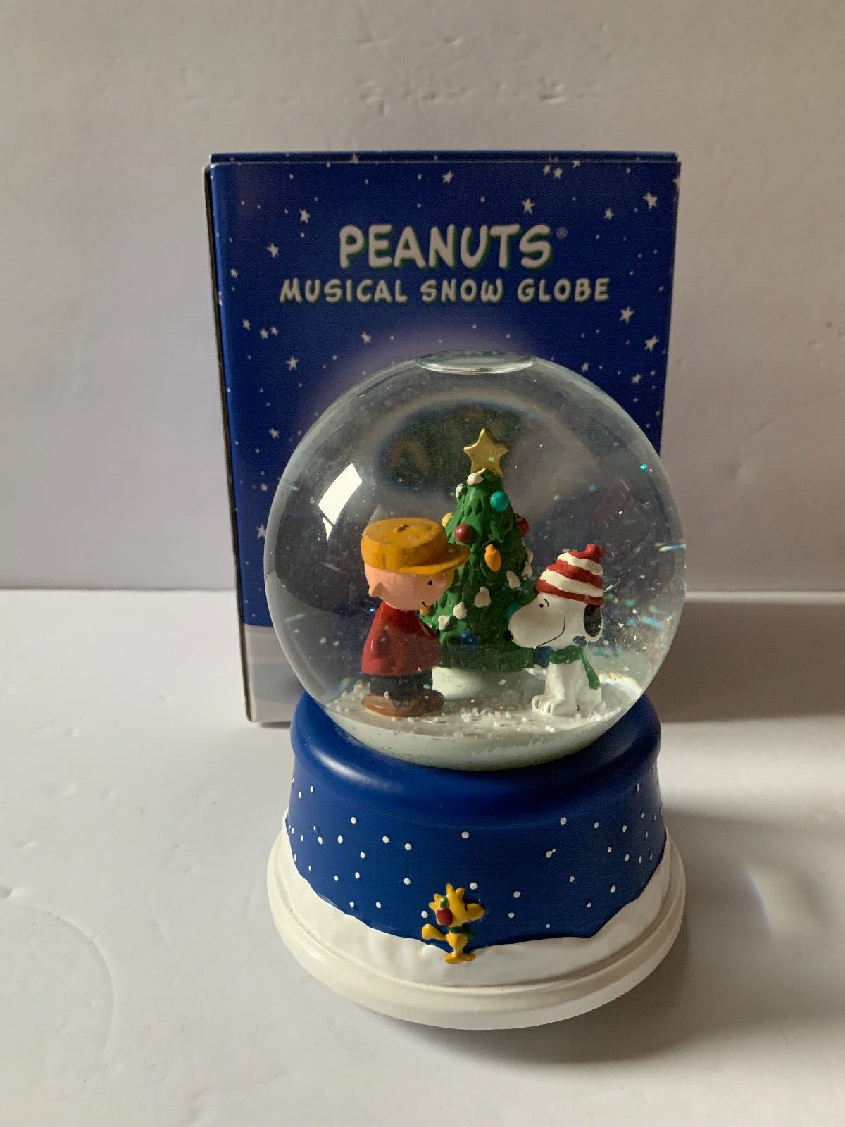 Hallmark Peanuts 50th Anniversary Musical Snow Globe 海外 即決-