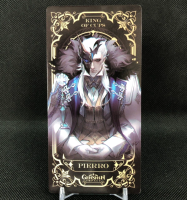 Pierro King of Cups Genshin Impact Tarot Card Japan Game Character
