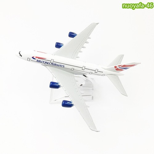 1/400 BRITISH AIRWAYS A380 16CM Diecast Aircraft Plane Model Ornament Collection - Picture 3 of 5