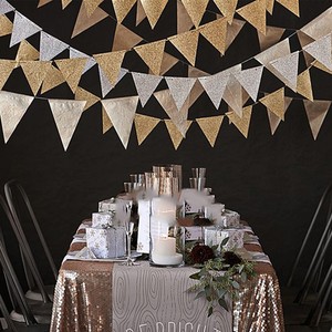 Glitter-Paper-Happy-Birthday-Hanging-Bunting-Banner-Flag-Garlands-Party-Decor