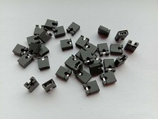 1000 pcs 2.54mm Mini Jumper Shorted Cap Black Standard Circuit Board 6x5x2mm