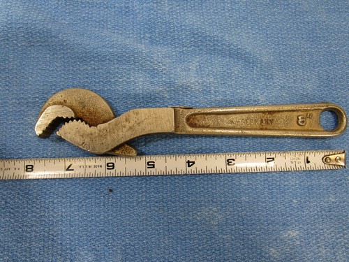 VINTAGE wrench HAND TOOL germany pipe - Picture 4 of 4