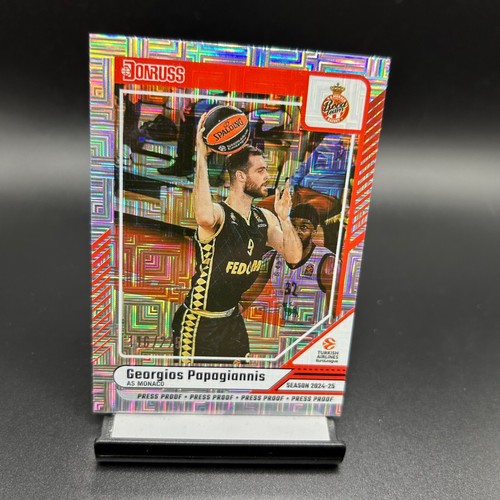 2024-25 Donruss Turkish Airlines EuroLeague - Serial Numbered Parallels (#1/2) - Picture 177 of 416