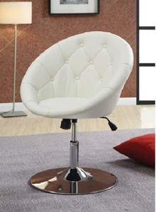 White Vanity Stool Swivel Chair Seat Bedroom Furniture Living Room White Vanity Stool Swivel Chair Seat Bedroom Furniture