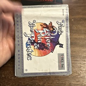Peter Pan and the Pirates - Nintendo NES - Cart & Manual - Tested - Authentic