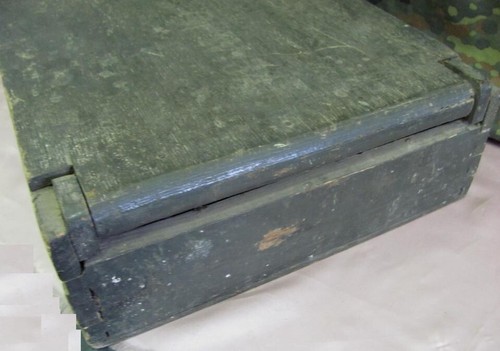 WW2 ORIGINAL ALEMÁN WEHRMACHT MUNICIÓN GRANADAS CAJA DE MADERA MARCADA - Imagen 10 de 12
