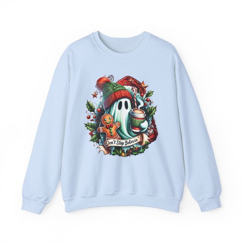 Weihnachten Unisex Sweatshirt, Holiday Crewneck Pullover, Weihnachtspullover - Bild 16 von 22