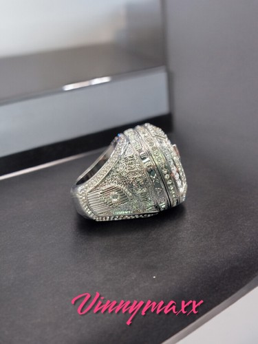 🔥 Texas Rangers 2023 Baseball Champions Ring Garcia Fans Souvenirs Size 11 🔥 - Picture 4 of 4