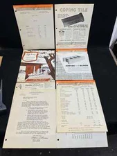 1948 LOT OF EMPRIE BUILDING MATERIAL COMPANY 27 PAGE BROCHURE & SALES INFO