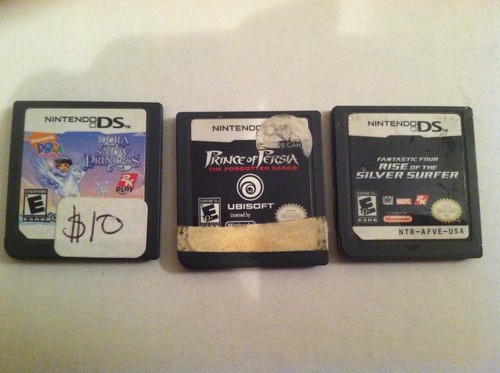 Nintendo DS games Prince of Persia, Dora and the Snow Princess, Fantastic 4 KID - Picture 1 of 6