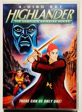 Highlander - The Complete Animated Series (DVD, 2009, 4-Disc) *RARE OOP* 1994