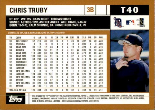 2002 Topps Traded (SP) Short Print Set Break cards NRMT-MT, You Pick - Picture 82 of 222