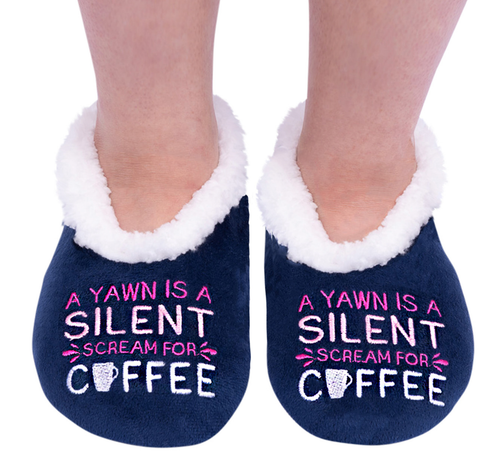 ~❤️~SNUGGUPS Quotes Womens Slippers Ladies Socks Mum Birthday Present - Picture 39 of 109