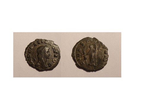 **CC** Roman Empire Gallienus AE Denarius Aureus Dies Rare Type!