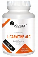Aliness L-Carnitin Carnitin Alc 100 Kapseln 500Mg 100 Kapseln