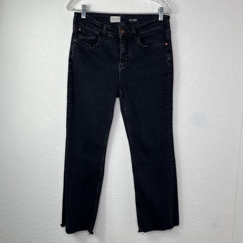 Pilcro The Yaya Black Denim Jeans Gr. 28 Baumwollmischung, roher Saum, Freizeit, Outdoor - Bild 2 von 10