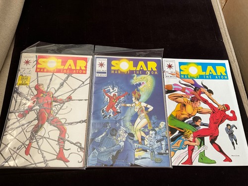 Konvolut 3 Valiant Comics "Solar Man of The Atom" - Nr. 7,8,11 - Bild 1 von 4