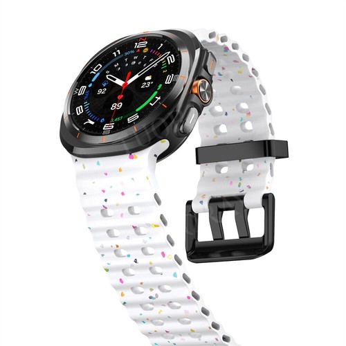 Correa de reloj de silicona de repuesto para reloj Samsung Galaxy Ultra 47 mm - Imagen 147 de 463