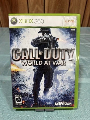 Call of Duty: World at War - Microsoft Xbox 360 Complete w/ manual TESTED 🔥🔥