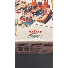 Vintage 1988 Micro Machines Super City Toolbox Playset Galoob 6420 With Box