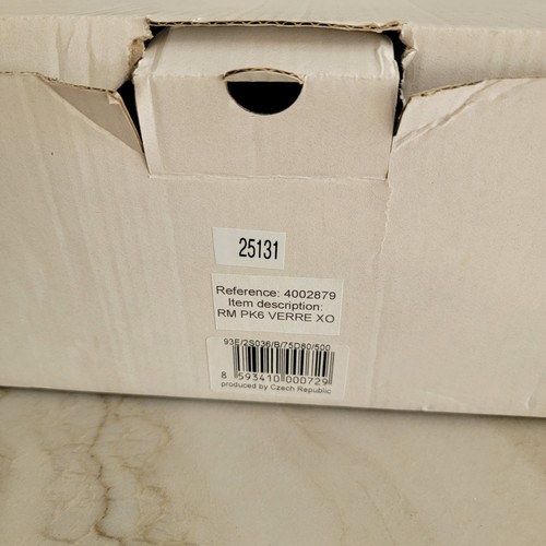 Remy Martin Kristallklare Glaswaren 6er Set Verre XO Runde Gläser NEU IM KARTON - Bild 11 von 11