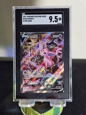 2021 Pokemon Evolving Skies Espeon V (SGC Graded 9.5) Ultra Rare
