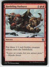 Hordeling Outburst U Khans of Tarkir 111 MTG