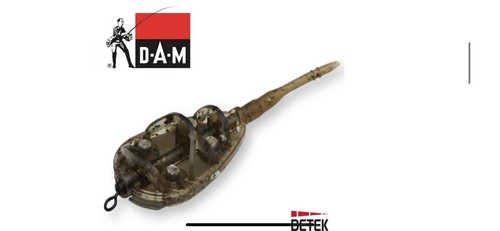 10 alimentadores de método plano DAM Detek 15 g lote de trabajo en línea método de coincidencia de carpas cebo diez - Imagen 21 de 24