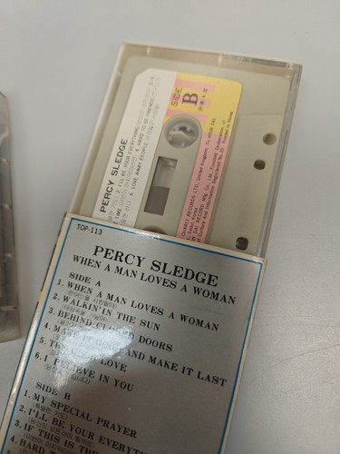The Best Of Percy Sledge R&B Music Cassette Greatest Hits Lot Of 3 Vintage - Picture 10 of 10