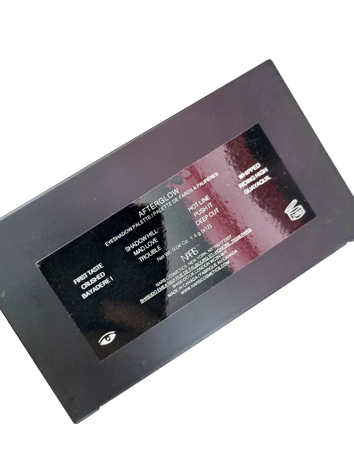 NARS AFTERGLOW Eyeshadow Palette 0.48oz Eye Shadow FIRST TASTE Trouble ETC. NEW - Image 4 of 4